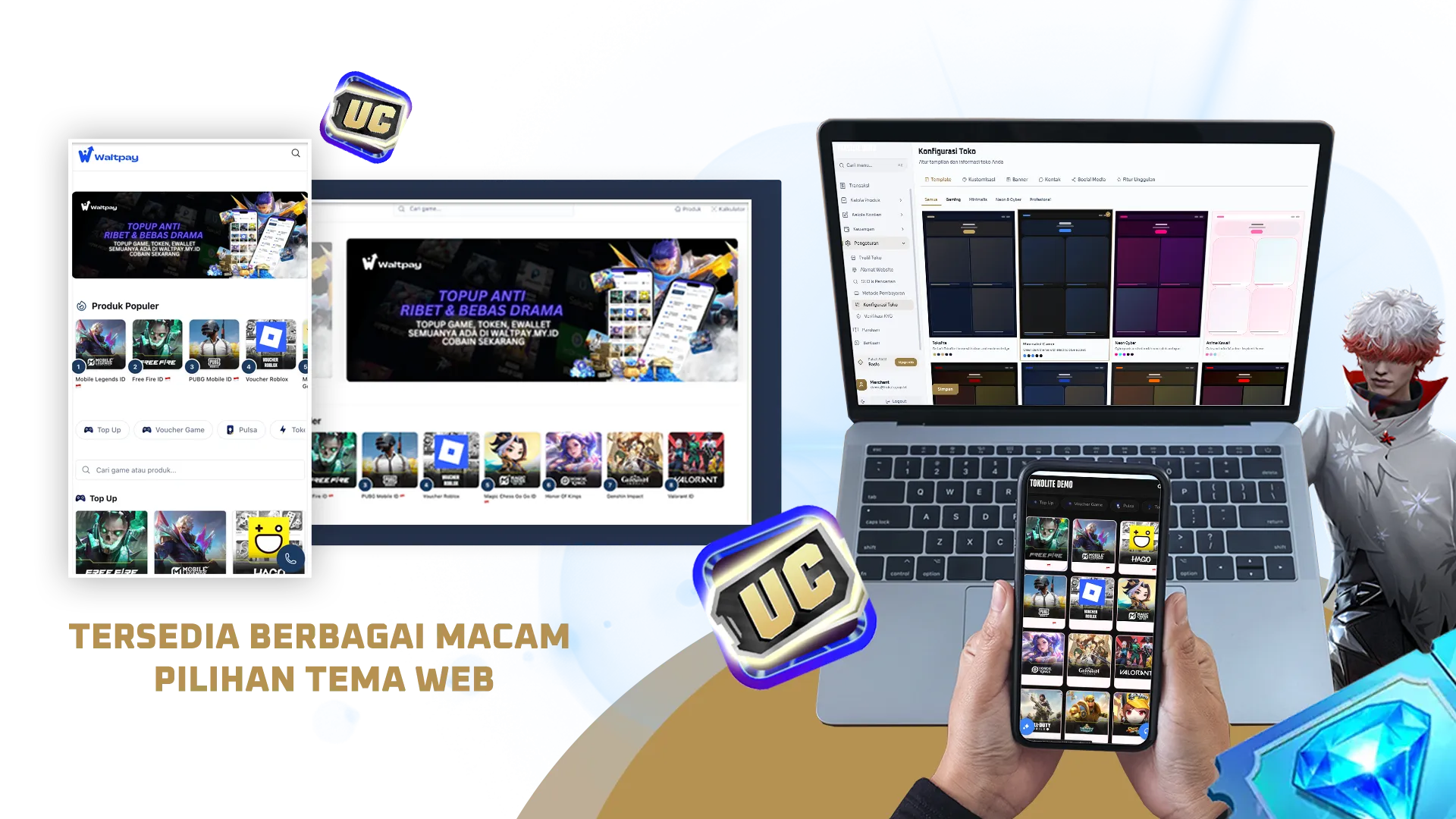 Banner promo top up game 2